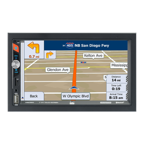 Dual XVM279NAV Operating instructions