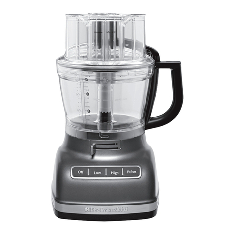 KitchenAid KFP1433A User manual