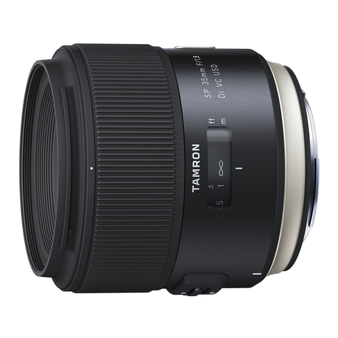 Tamron F012 User manual Tamron F012 User manual