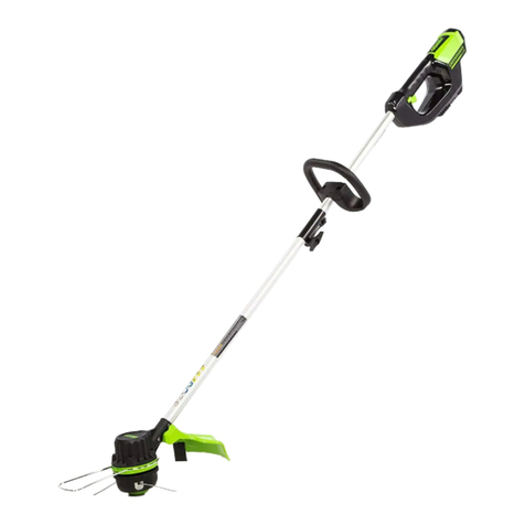 GreenWorks Elite ST-140-T owner's manual