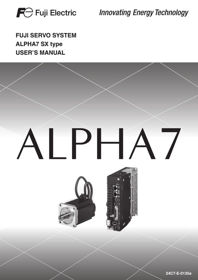 Fuji Electric ALPHA7 User manual