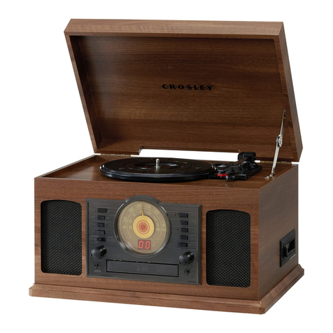 Crosley CR7011A instruction manual