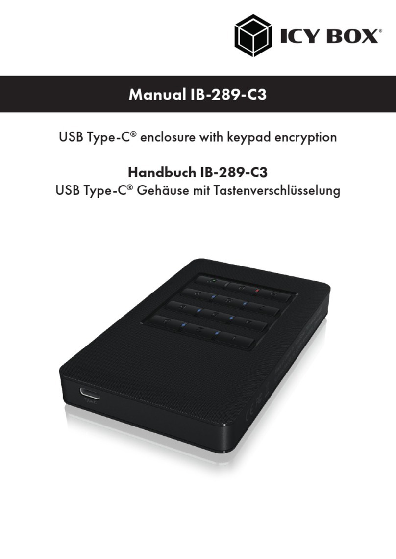 Icy Box IB-289-C3 manual