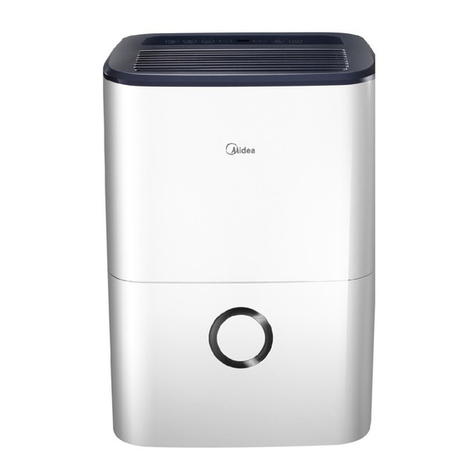 Midea MDDF-16 Owner's manual & installation manual