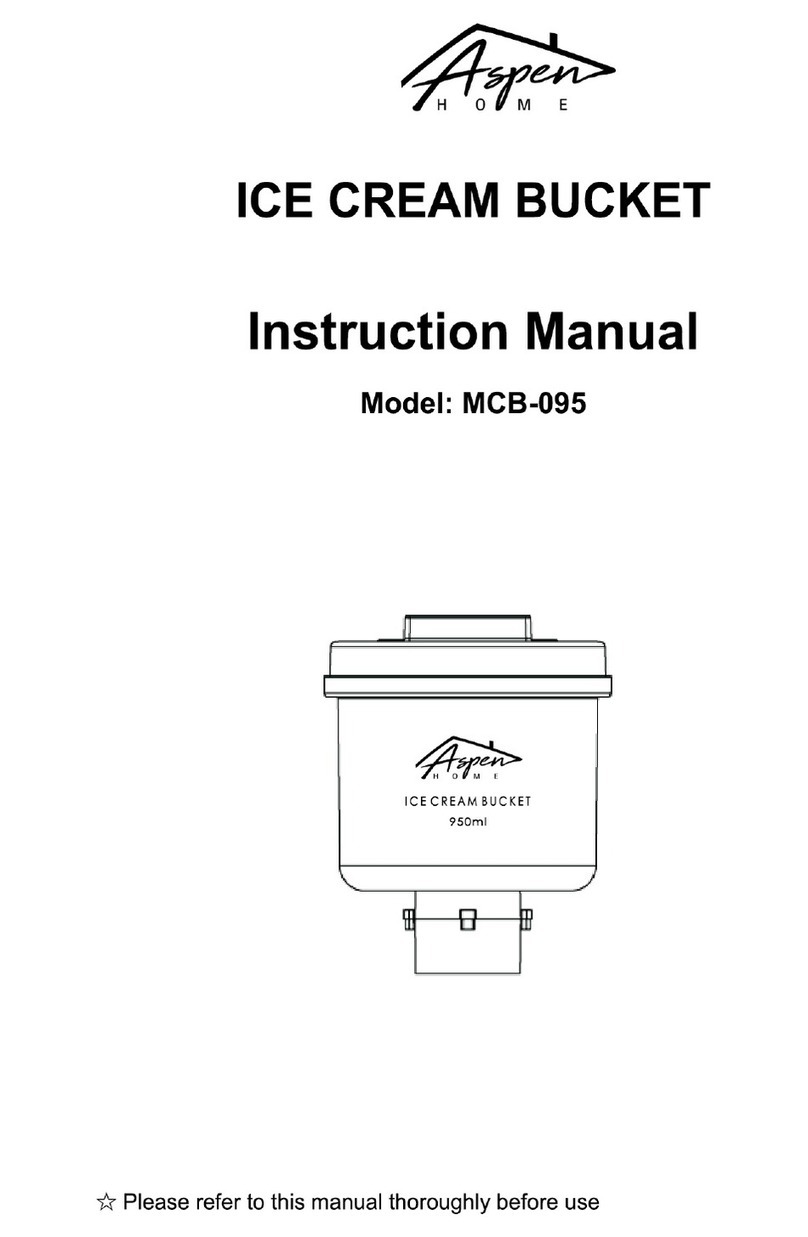 aspenhome MCB-095 instruction manual