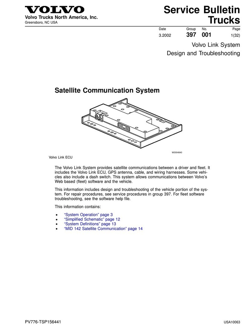 Volvo Link System Service bulletin