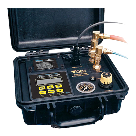 QED Micropurge MP10 User manual