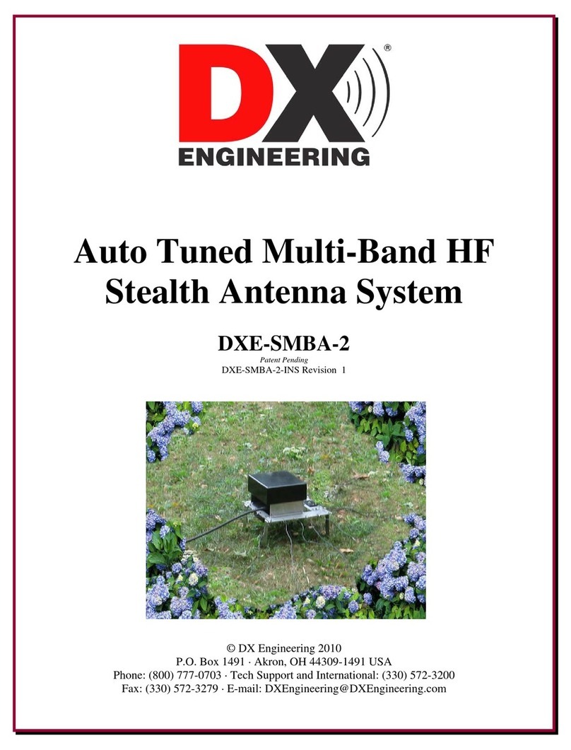 DX Engineering DXE-SMBA-2 User manual DX Engineering DXE-SMBA-2 User manual