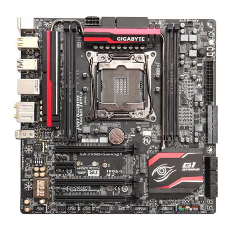 Gigabyte GA-X99M-Gaming 5 user manual