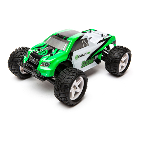 R/Evolution SEISMIC MT 1:18 4WD RTR MONSTER TRUCK instruction manual