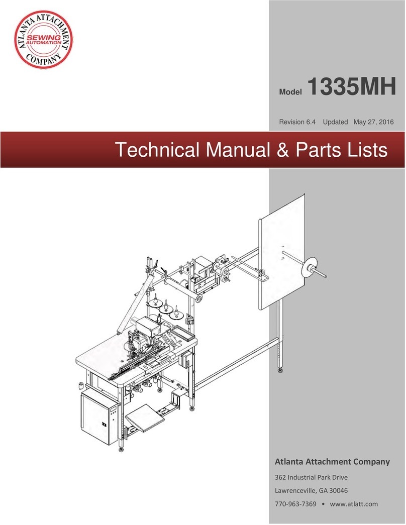 Atlanta 1335MD Technical Manual & Parts Lists
