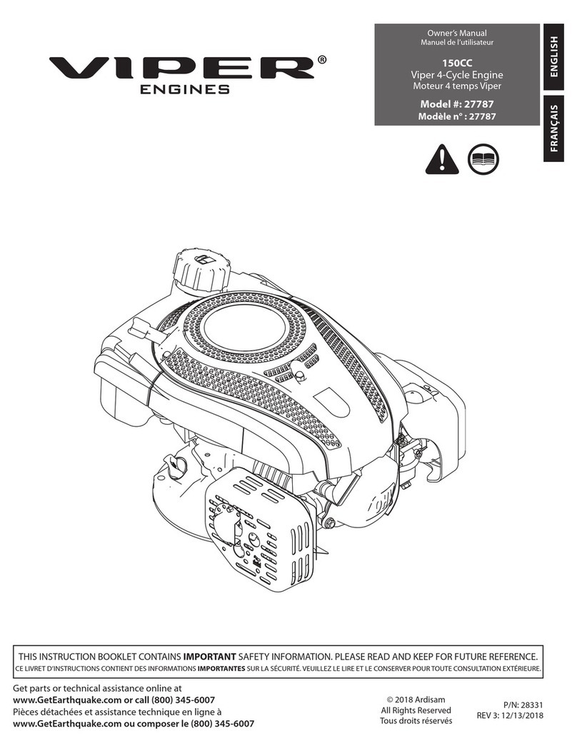 Viper 150CC owner's manual