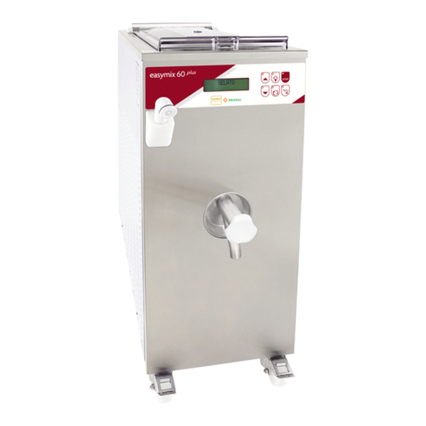 Italian Gelato ICETEAM EASY MIX PLUS instruction manual