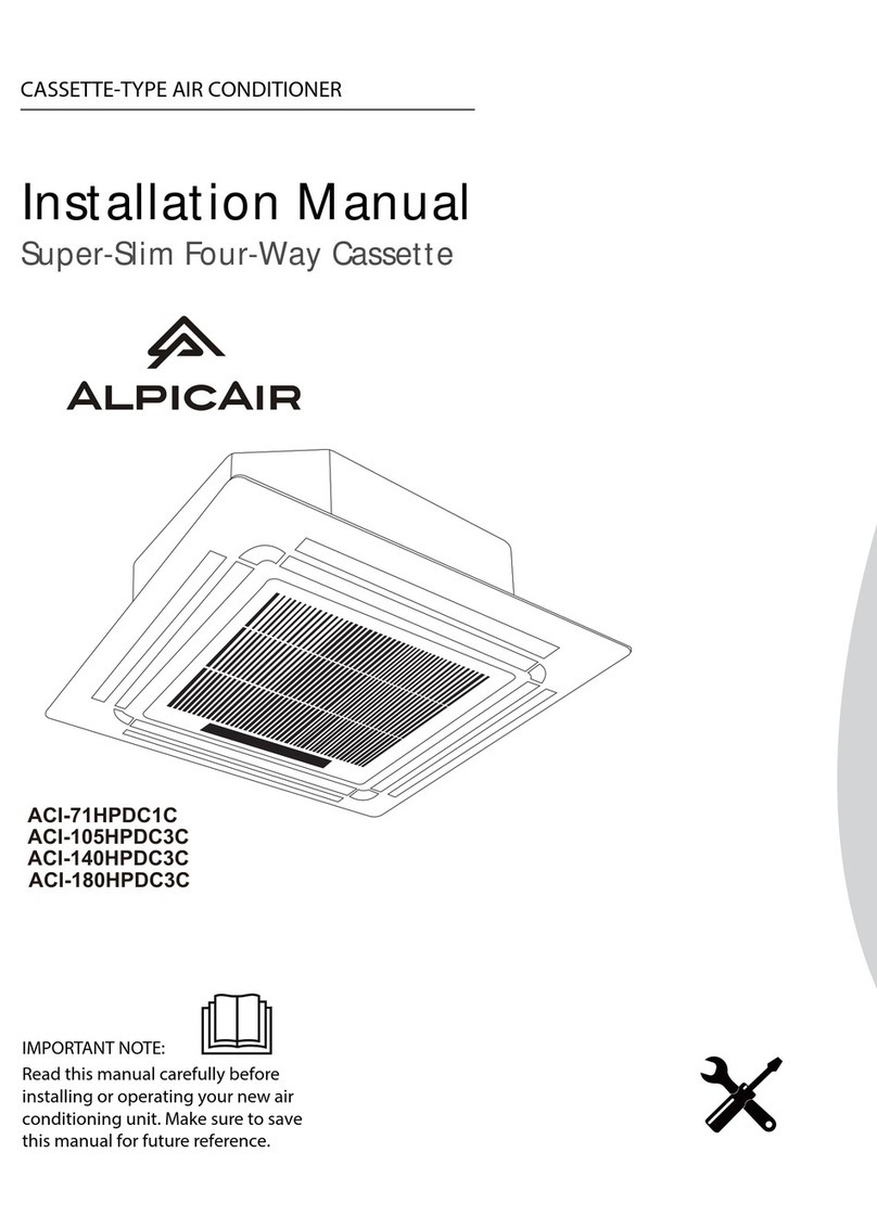 Alpic Air ACI-71HPDC1C User manual