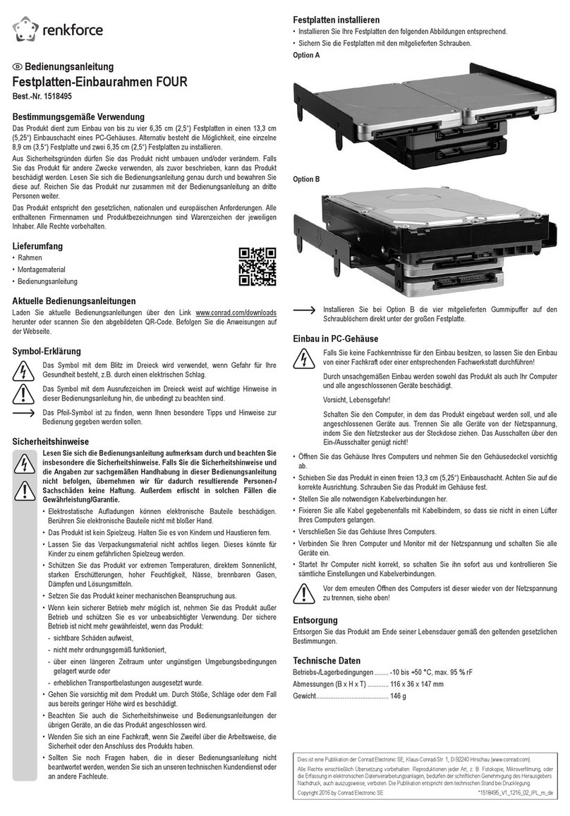 Renkforce 1518495 operating instructions