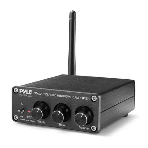 Pyle PDA22BT User manual