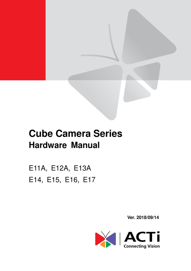 ACTi E11A Hardware manual