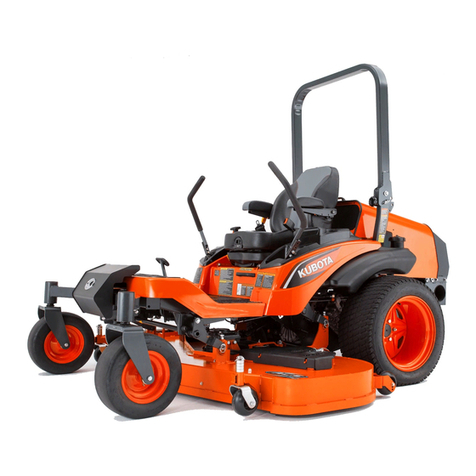 Kubota Z724X User manual