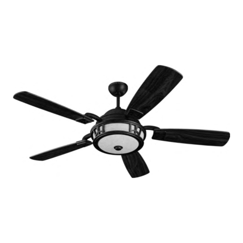Monte Carlo Fan Company 5MZR54 D Series installation instructions