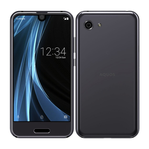 Sharp Aquos R compact Quick start guide