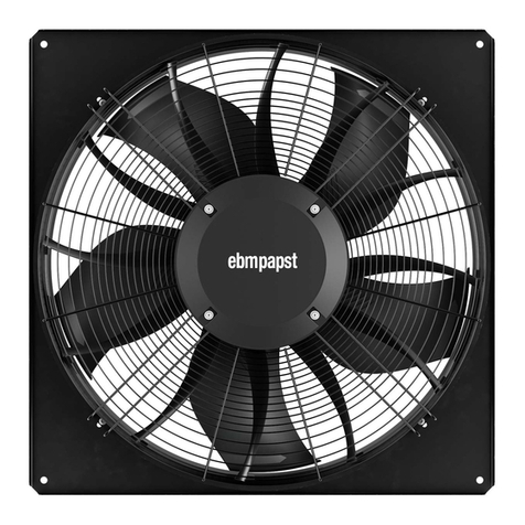 Ebmpapst W3G910-GU27-03 User manual