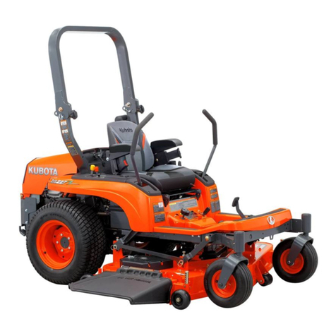 Kubota ZG327A User manual