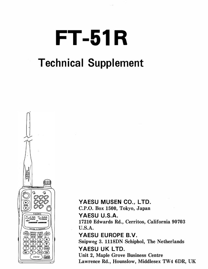 Yaesu FT-51R Technical supplement