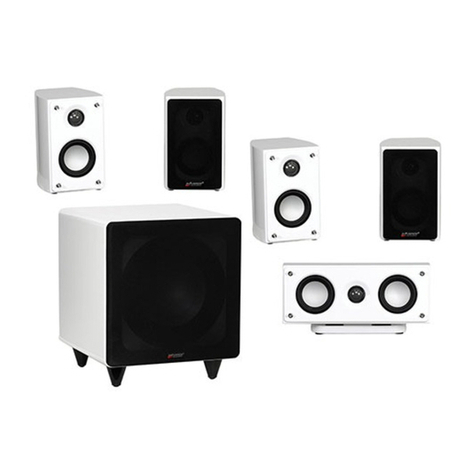 Advance acoustic Elysee HTS-1000 quick start guide