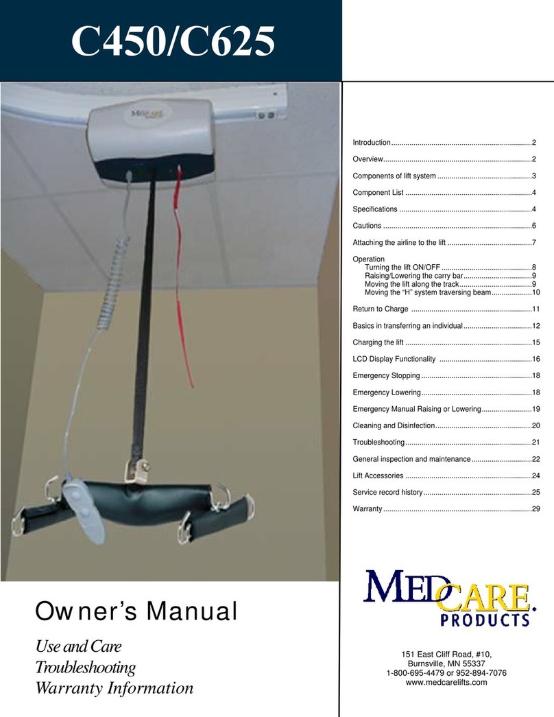 Medcare Products C450 owner's manual