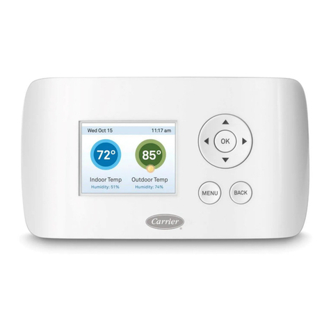 Carrier Comfort series User manual