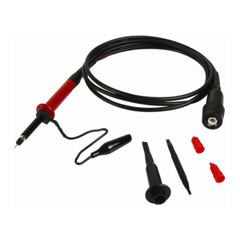 Velleman PROBE60HV User manual