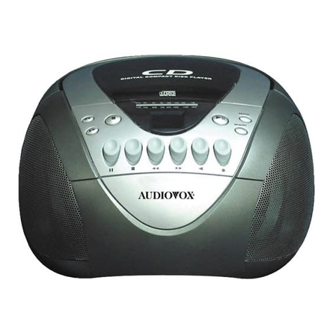 Audiovox CE248 User manual