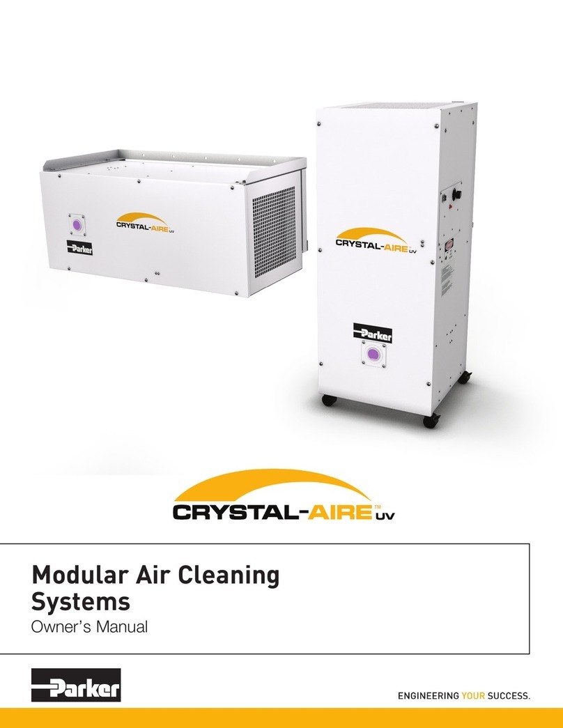 Parker CRYSTAL-AIRE User manual