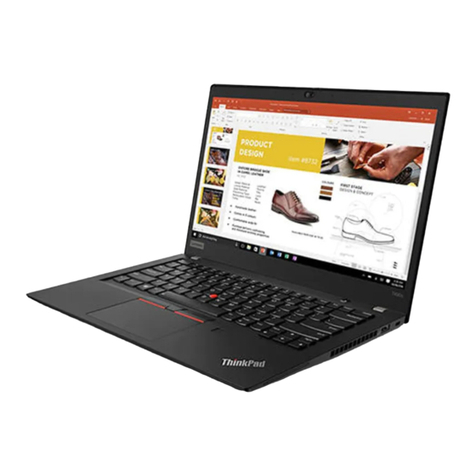 Lenovo ThinkPad T49S User manual