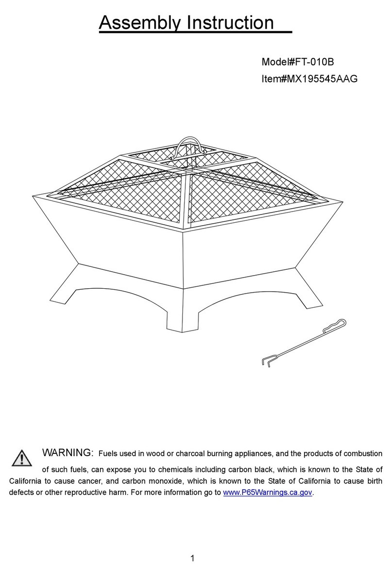 BLUEGRASS FT-010B Assembly instruction