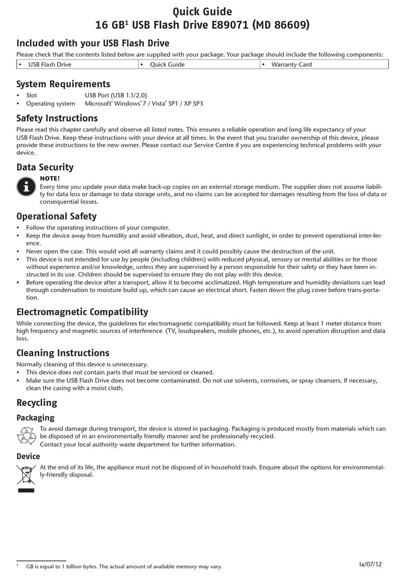 Medion E89071 User manual