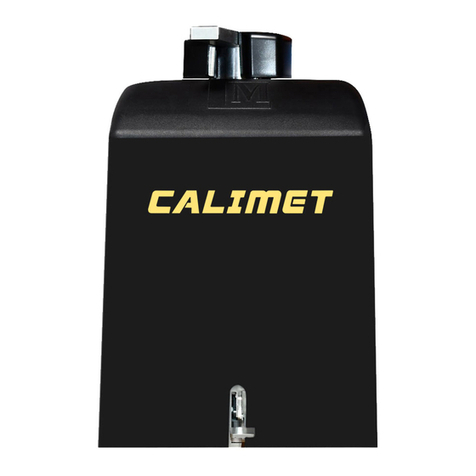 Calimet CM6-DCFP instruction manual