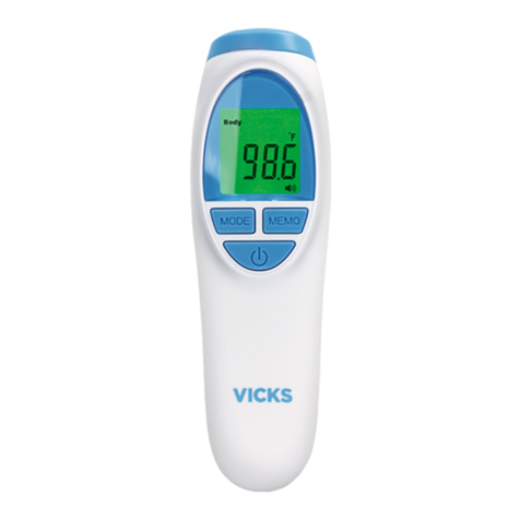 Vicks VNT200 Technical specifications Vicks VNT200 Technical specifications