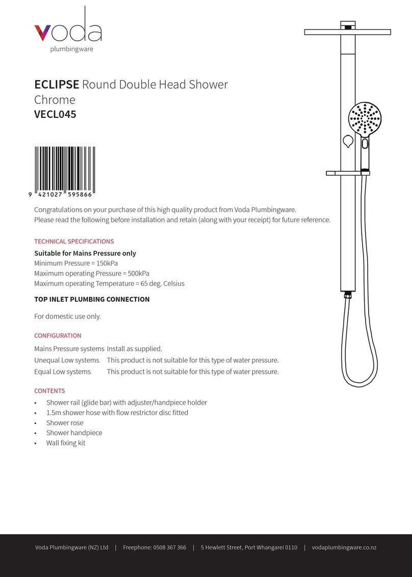 Voda ECLIPSE VECL045 quick guide