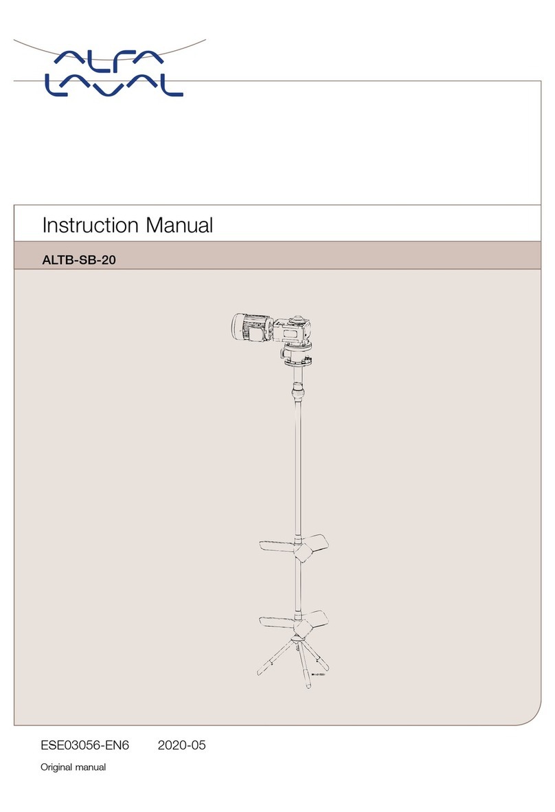 Alfalaval ALTB-SB-20 User manual Alfalaval ALTB-SB-20 User manual