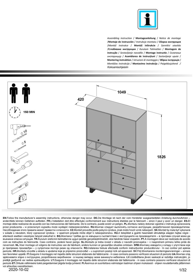Otto SEWK722 Assembling Instruction