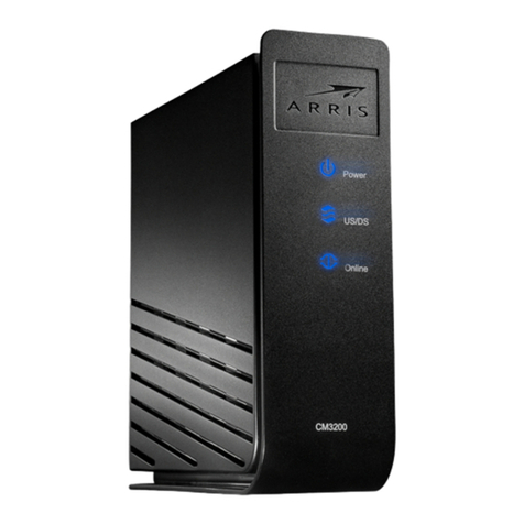 Arris Touchstone CM3200 user guide
