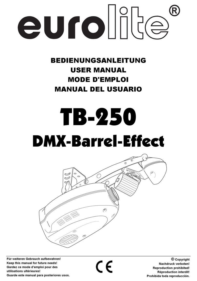 EuroLite TB-250 user manual