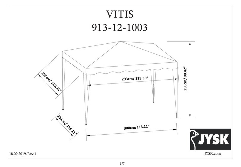 Jysk VITIS Instructions for use and care
