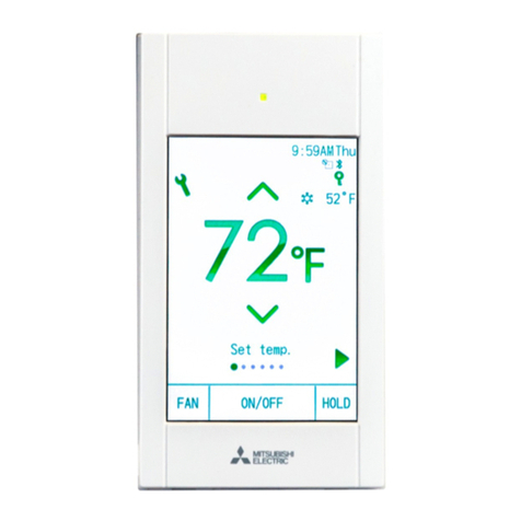 Mitsubishi Electric PAR-CT01MAU-SB User manual