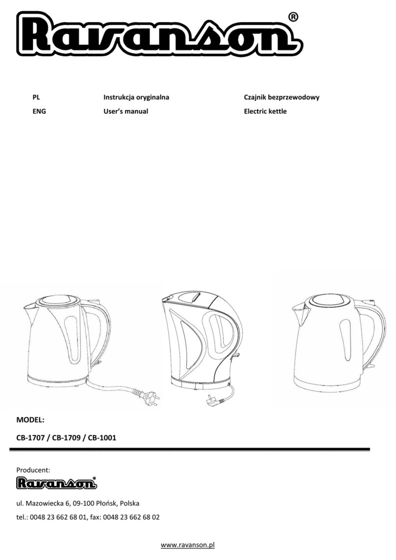 Ravanson CB-1707 user manual