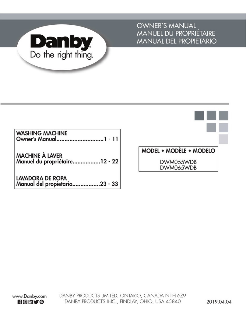 Danby DWM055WDB User manual