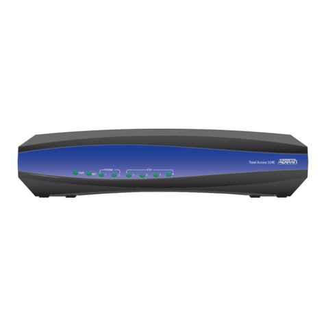 ADTRAN Total Access 300 Series Product manual ADTRAN Total Access 300 Series Product manual