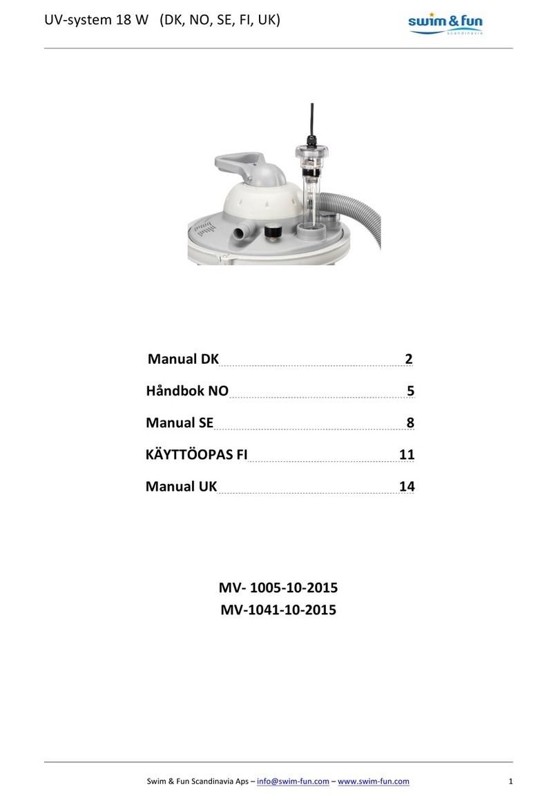 Swim & Fun 1005 User manual