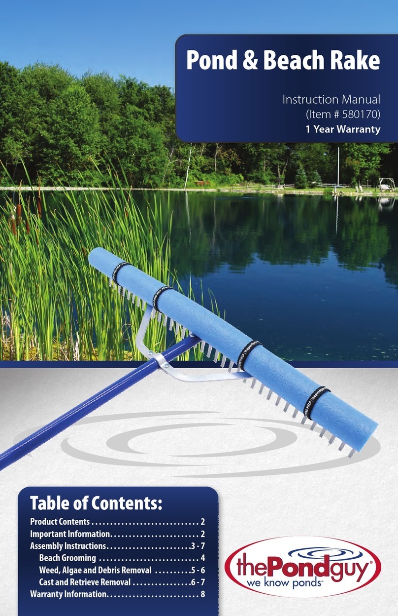 ThePondguy 580170 instruction manual ThePondguy 580170 instruction manual